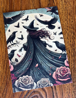 Witch, crows, roses: A Murder of Roses