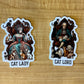 Sticker - Cat Lady & Lord