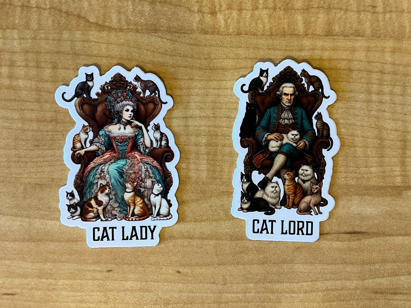 Sticker - Cat Lady & Lord