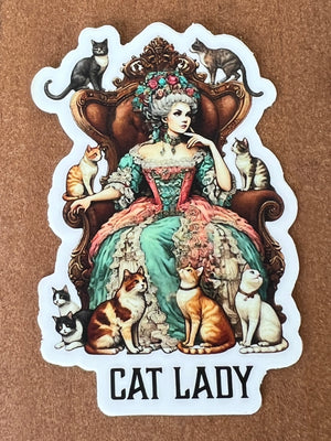 Sticker - Cat Lady & Lord