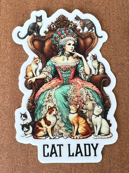 Sticker - Cat Lady & Lord