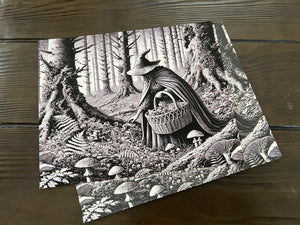 Witch Foraging: Witch of the Dark Grove