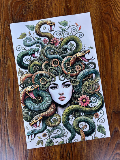 Medusa In Bloom