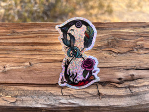 Sticker - Resonate 8 Glitter Logo